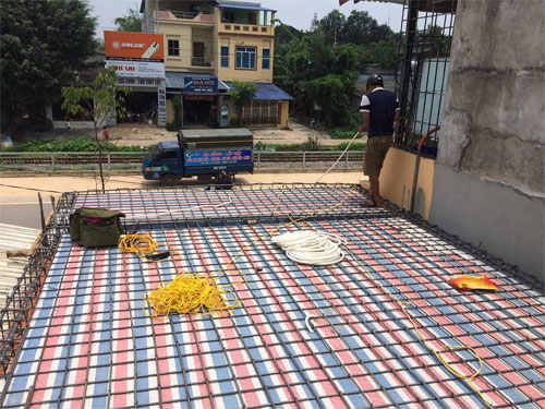 Thi công điện tại huyện Mỹ Lộc - TP Nam Định